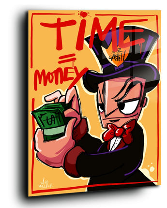 <tc>TIME is money, Mr Cash</tc>
