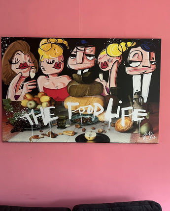 The Food Life 120 x 80 cm