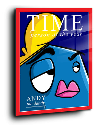 Andy Time person of the year parody