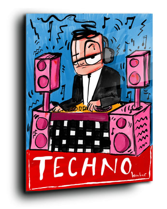 Techno dj