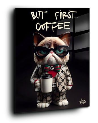 But first... Coffee. Cat