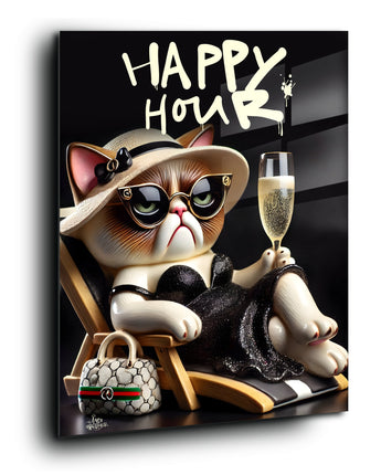 Happy hour. Pop cat