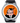 Orange bad boy breuker horloge.