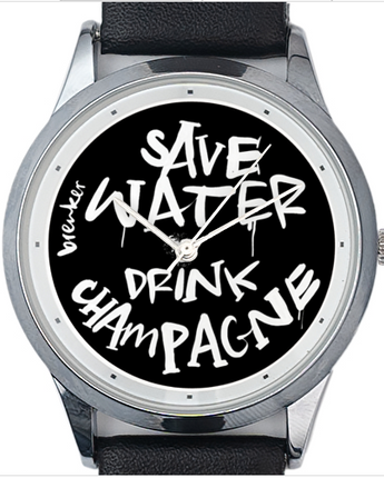 Save water breuker horloge.