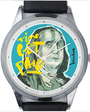 Franklin time to get paid breuker horloge