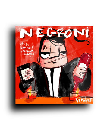 Negroni cocktail. ICON