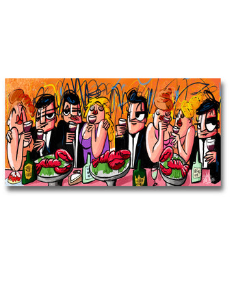 Fancy Dinner Party XXL Art