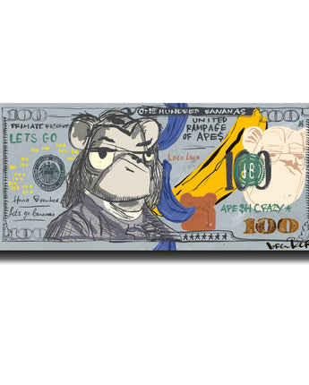 100 banana bill. Mad Monkey