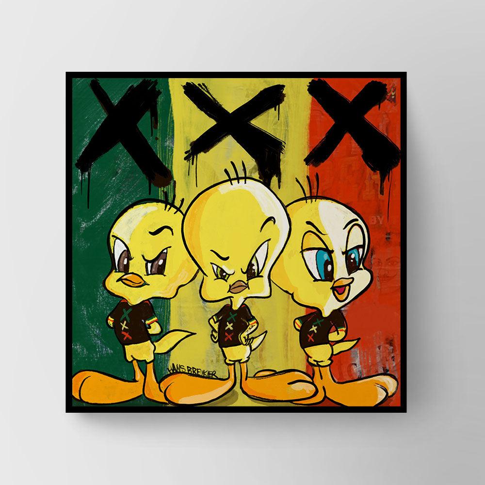 3 Little Birds PRINTABLE Poster Bob Marley Every Little -  Denmark